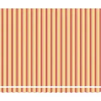 vidaXL Uitschuifbare luifel Geel en Oranje 400 × 300 cm