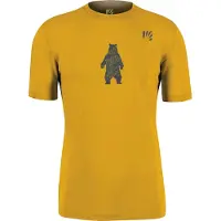 Karpos Wild Animal T-shirt Met Korte Mouwen Geel S Man