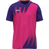 Jako Vintage Shirt Korte Mouw Kinderen - Fuchsia / Paars | Maat: 128