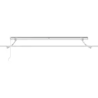 vidaXL Uitschuifbare luifel Rood 300 x 250 x 165 cm