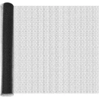 vidaXL Hexagon Hek Grijs 1 x 10 m PVC