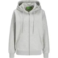 JJXX Sweatvest 'JXAbbie' lichtgrijs