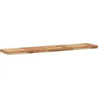 vidaXL Wandschap zwevend olieafwerking 160x30x4 cm massief acaciahout