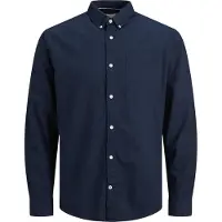 Jack & Jones Overhemd 'JJEOxford' navy