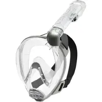 Cressi Baron Snorkeling Mask Transparant M-L