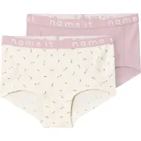 Name it Onderbroek crème / groen / mauve / rosa