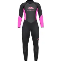 Trespass Aquaria 2 Mm Dames Neopreen Wetsuit Met Lange Mouwen En Rugrits
