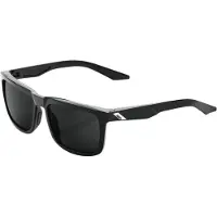 100% Zonnebril 100% Blake Polished Black Grey PEAKPOLAR
