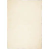 vidaXL Vloerkleed HUARTE laagpolig zacht wasbaar 240x340 cm crème