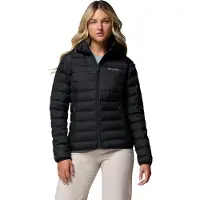 Columbia Jas Women Lake 22 II Down Hooded Jacket Black-XL