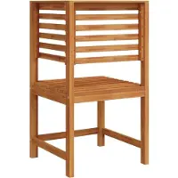 vidaXL Tuinstoel Bruin 50 x 50 x 91cm Massief acaciahout
