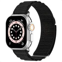 Accezz Nylon Alpine bandje voor de Apple Watch | 38/40/41/42 mm - Zwart