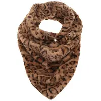 I'm Dutch Triangel Sjaal Teddy Ellmau Panter Natural
