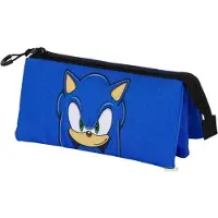 KARACTERMANIA Sonic The Hedgehog Sega Sight Triple Etui Blauw Man