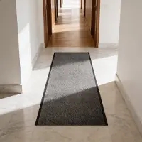 JYG Droogloopmat Enter Grijs 120x250cm - Snijdbaar - 2 Zijden Afgewerkt