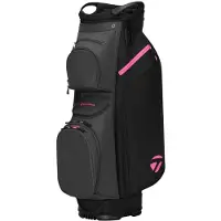 TaylorMade Cart Lite Cartbag 2026 - Zwart Roze
