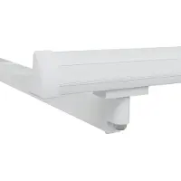 vidaXL - Zonnescherm - Frame - Verstelbaar - Wit - 3 - x - 2 - m - Staal