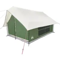 vidaXL Tent 5-persoons waterdicht groen