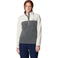 Columbia - Women's Benton Springs 1/2 Snap Pull Over II - Fleecetrui XXL, grijs