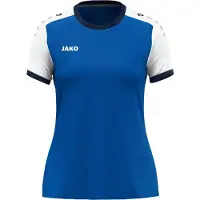 Jako Dynamic Shirt Korte Mouw Dames - Royal / Wit / Marine | Maat: L