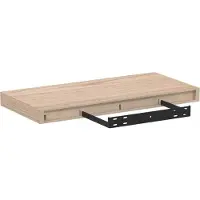 vidaXL Wandschap 50x23,5x4 cm bewerkt hout