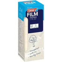 TESA papier plakband 19 mm x 33 m (8 rollen)