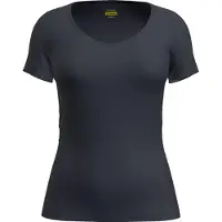 Icebreaker Siren SS Sweetheart Thermoshirt Dames Midnight Navy S