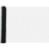 vidaXL Hexagon Hek Groen 1,2 x 50 m PVC
