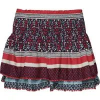 Superdry Dames Step minirok met lila Vintage Logo (XL), Casual, Viscose W7210264A