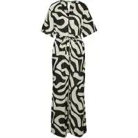 Vero Moda Agnete Jumpsuit Met Driekwart Mouwen
