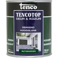 Tenco Tencotop deur & kozijn dekkend hoogglans rijtuiggroen 750 ml