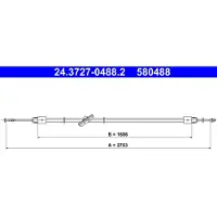 Ate 24.3727-0488.2 Handremkabel