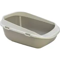 Moderna Products Kattenbak+Rand Mega Step W.Grs/Wit 64 Cm