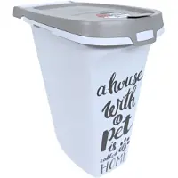Moderna Trendy Verhaal Huisdierwijsheid Middelgrote Voedsel Emmer 10l 36.2x20.1x36.5 Cm