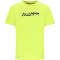 TYGO & vito jersey T-shirt geel Jongens Katoen Ronde hals Logo - maat 122-128