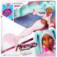 Zuru Mermaze Mermaidz Slumber Party Colour Change Brynn pop - 30 cm groot