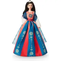Mattel Signature New Year Lunar Doll Blauw Kinderen