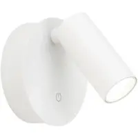 Orion LED-wandlamp Luxy, dimbaar, wit / opaal, Hal, Aluminium, Modern, LED wandlamp