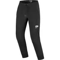 Alpinestars Aeroshell, stoffen broek ,Zwart/Wit ,XL