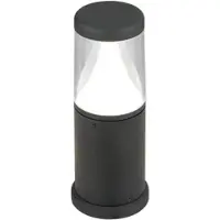 Orion Sokkellamp buiten Midnight, zwart, Aluminium, Modern, LED buitenlamp