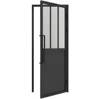 Inova Complete Glazen Binnendeur Met Kozijn - 90x215cm - Atelier - Transparant - Rechts