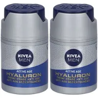 Nivea Men Anti-Age Hyaluron Anti-Age Gezichtscrème Spf15 2x50 ml Crème