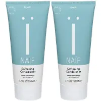 Naif Softening Conditioner 2x200 ml Haarspoeling