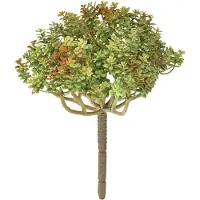 Viana Mini succulente kunstgroene kunstplant met stengel H23cm