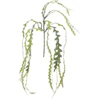 Viana Kunstzaagblad Cactus Epiphyllum anguliger L68cm 3 st, 3 Stück