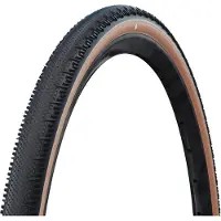 Schwalbe G-ONE RS PRO EVO TLE TRANSPARENT SKIN 700X35C - 28 Inch - Gravel Band voor Asfalt en Grind - Fietsband - Buitenband - Zwart