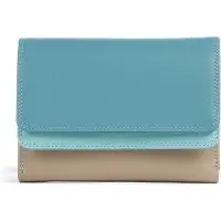 Mywalit Portemonnee beige / blauw / turquoise / geel