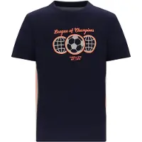 TYGO & vito jersey T-shirt donkerblauw Jongens Katoen Ronde hals Printopdruk - maat 134-140