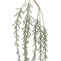 Viana Succulente rank hangend groen, brons metallic 114cm