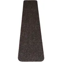 Prima - Heavy Duty - Keukenmat - loper - donker bruin - zwart - 40x180cm - antislip